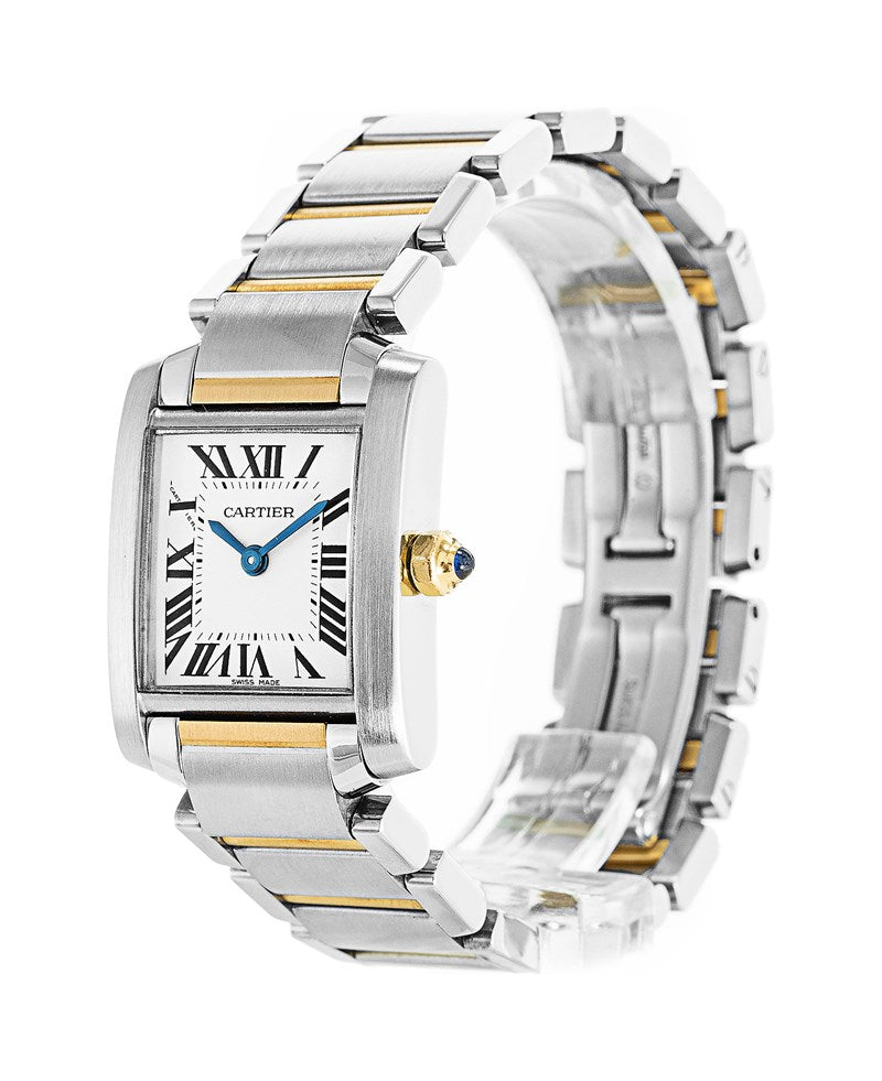 W51007Q4 tono Cartier Tank Francaise Dos