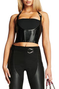 CECE BUSTIER - BLACK