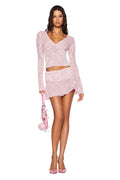 YVETTE TOP - PINK : BABY PINK
