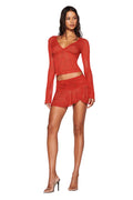 YVETTE SKIRT - RED
