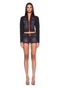 NYKKO JACKET - BLACK/RED