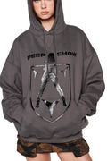 DORIAN HOODIE - GREY : CHARCOAL