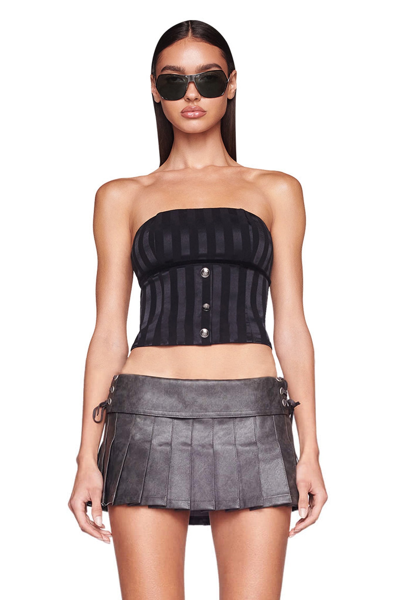 KALLORIA TOP - BLACK