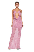 NEOMI DRESS - PINK : CROC
