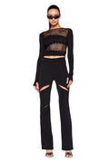 LENNA TOP - BLACK
