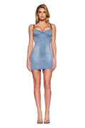 REQUIEM DRESS - BLUE : DENIM BLUE