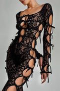 LYSANDRA CATSUIT - BLACK