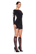 LORELAI MINI DRESS - BLACK