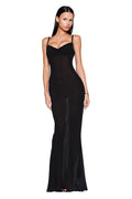 ASALIA MAXI DRESS - BLACK