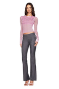 FLORIAN PANT - GREY : GREY PINSTRIPE