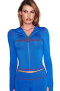 BLARE HOODIE - BLUE : ROYAL BLUE