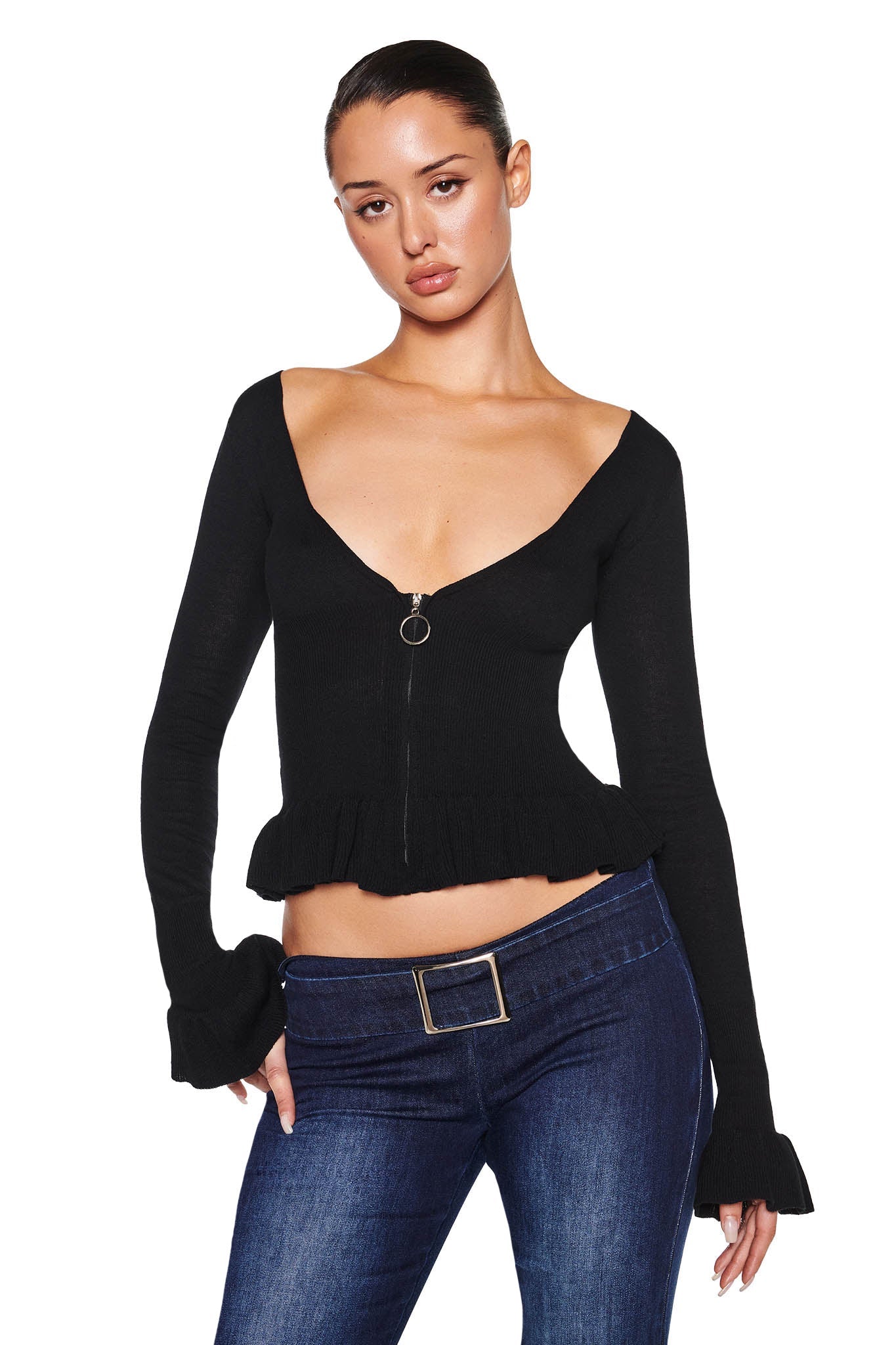 RAVEN TOP - BLACK