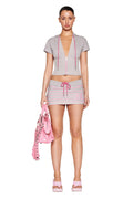 EZORA SKORT 2.0 - GREY : PINK