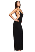 SIMONE MAXI DRESS - BLACK