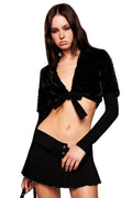 RUBY BOLERO - BLACK