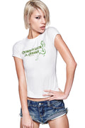 POLINA DOLLA SIGN TEE - WHITE