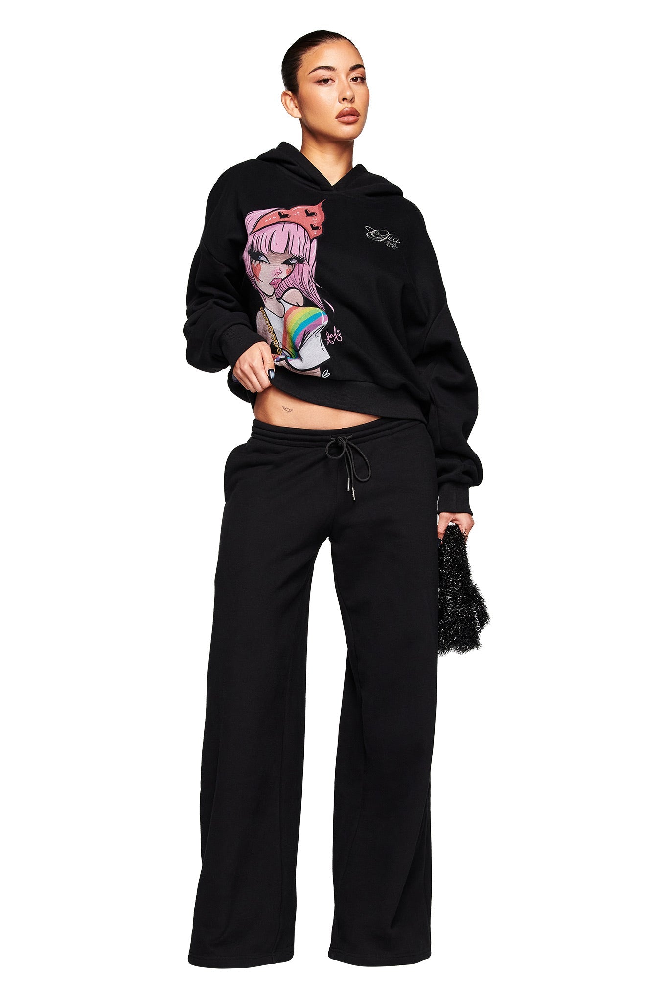 FAFI TRACKPANT - BLACK