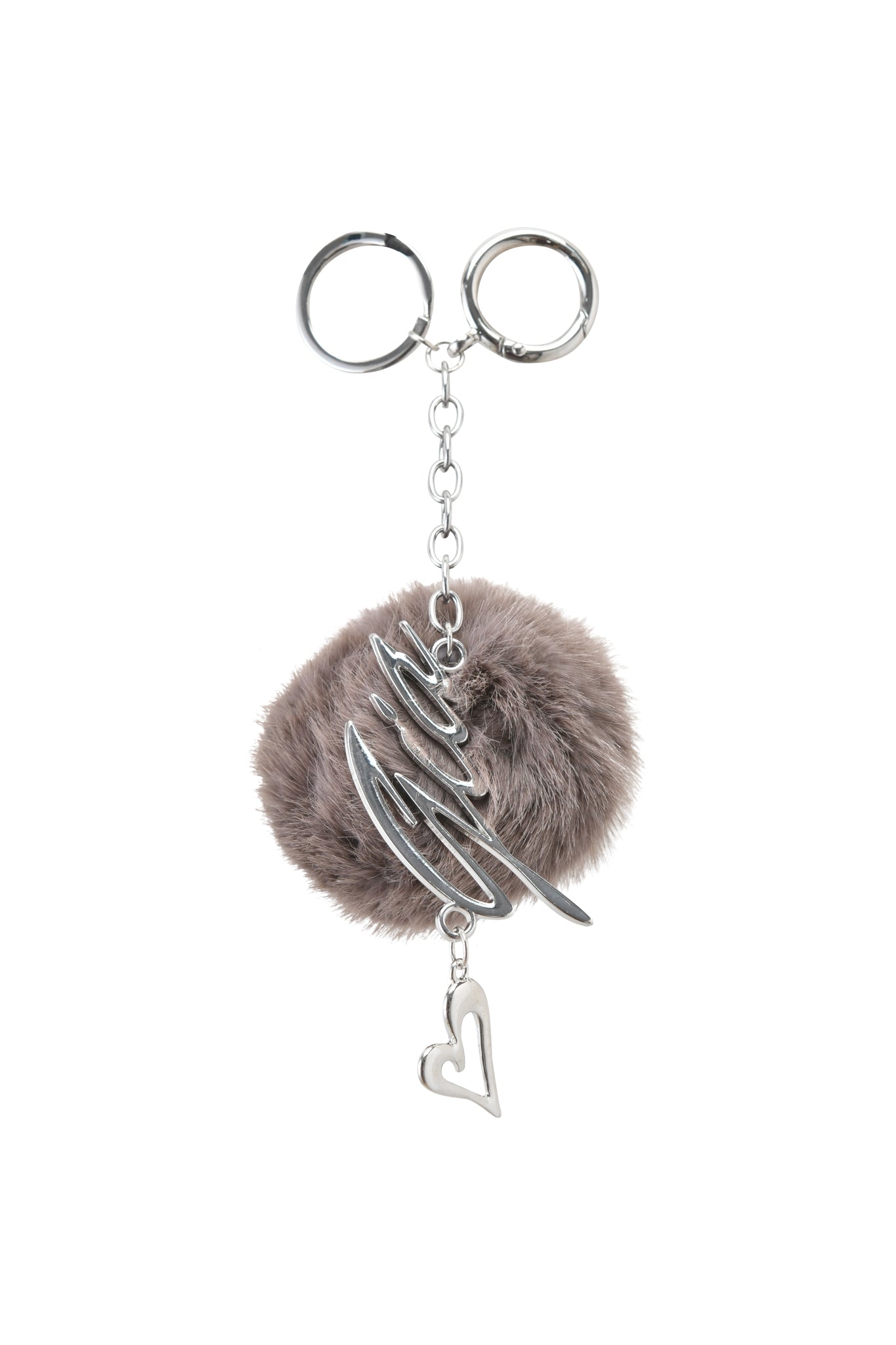 LARSA KEYCHAIN - MOCHA