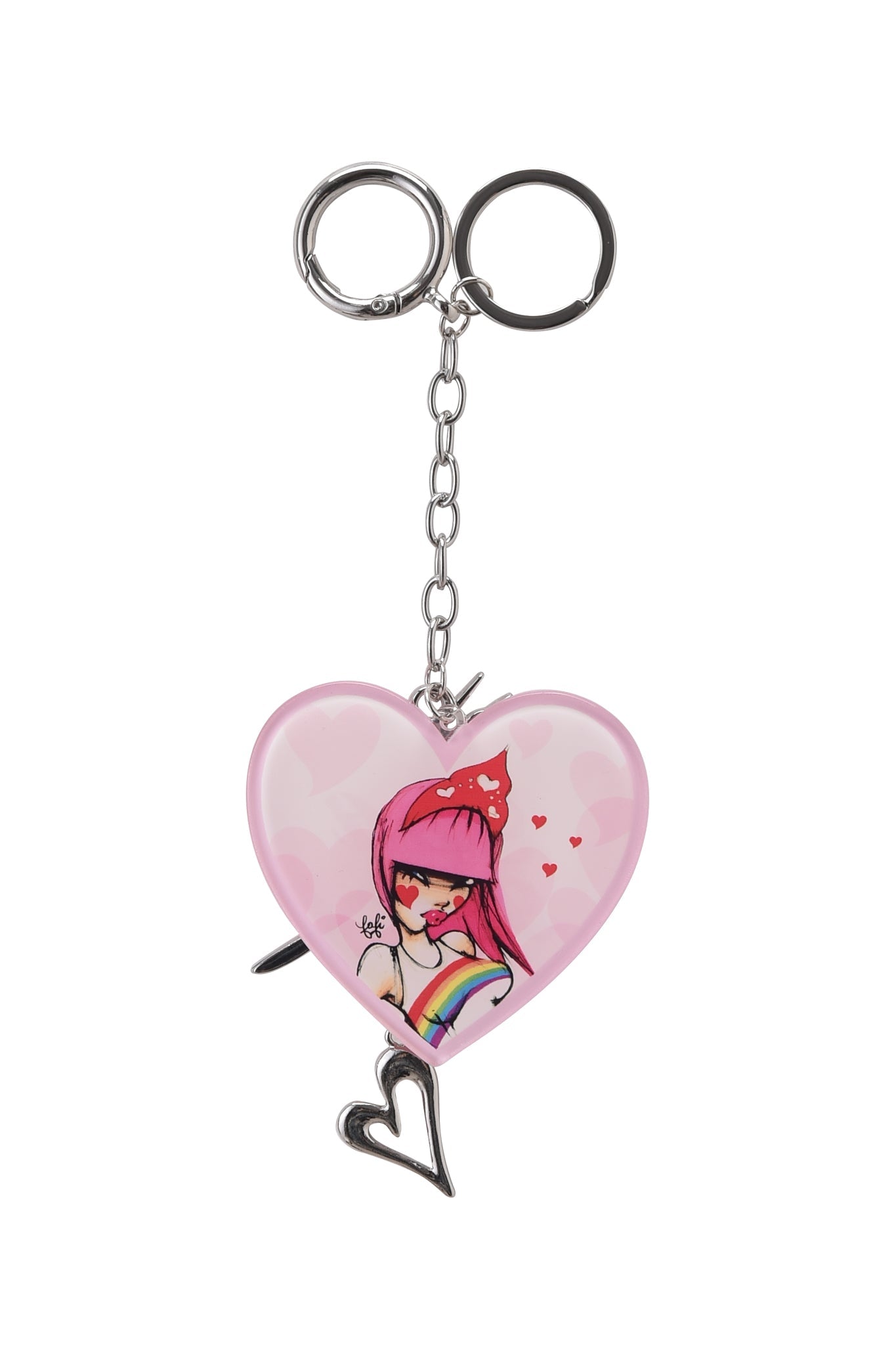 FAFI KEYCHAIN - PINK