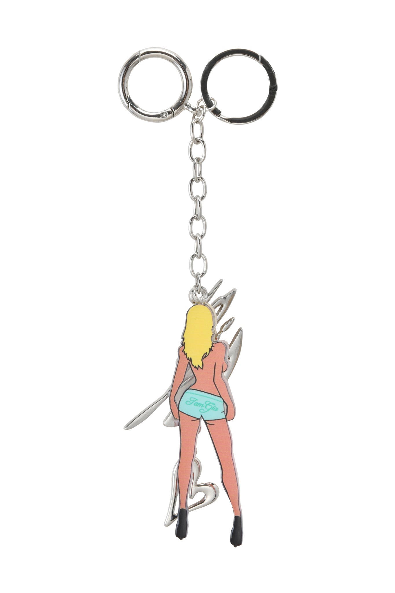 BLARE KEYCHAIN - BLONDE