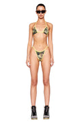 CORDELIA BIKINI BOTTOM - GREEN : CAMO