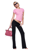 POLINA CRAZY TEE - PINK
