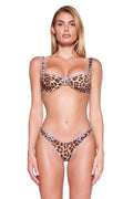 AMANDA SET - NEUTRAL : LEOPARD