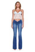 NEAVAH DENIM PANT - DENIM BLUE
