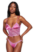 LOLO METALLIC SET - MAGENTA