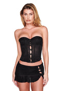 ANNA BUSTIER SET - BLACK