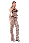 CASSIA PANT - NEUTRAL : LEOPARD