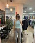 Lacoste top espalda abierta rework S