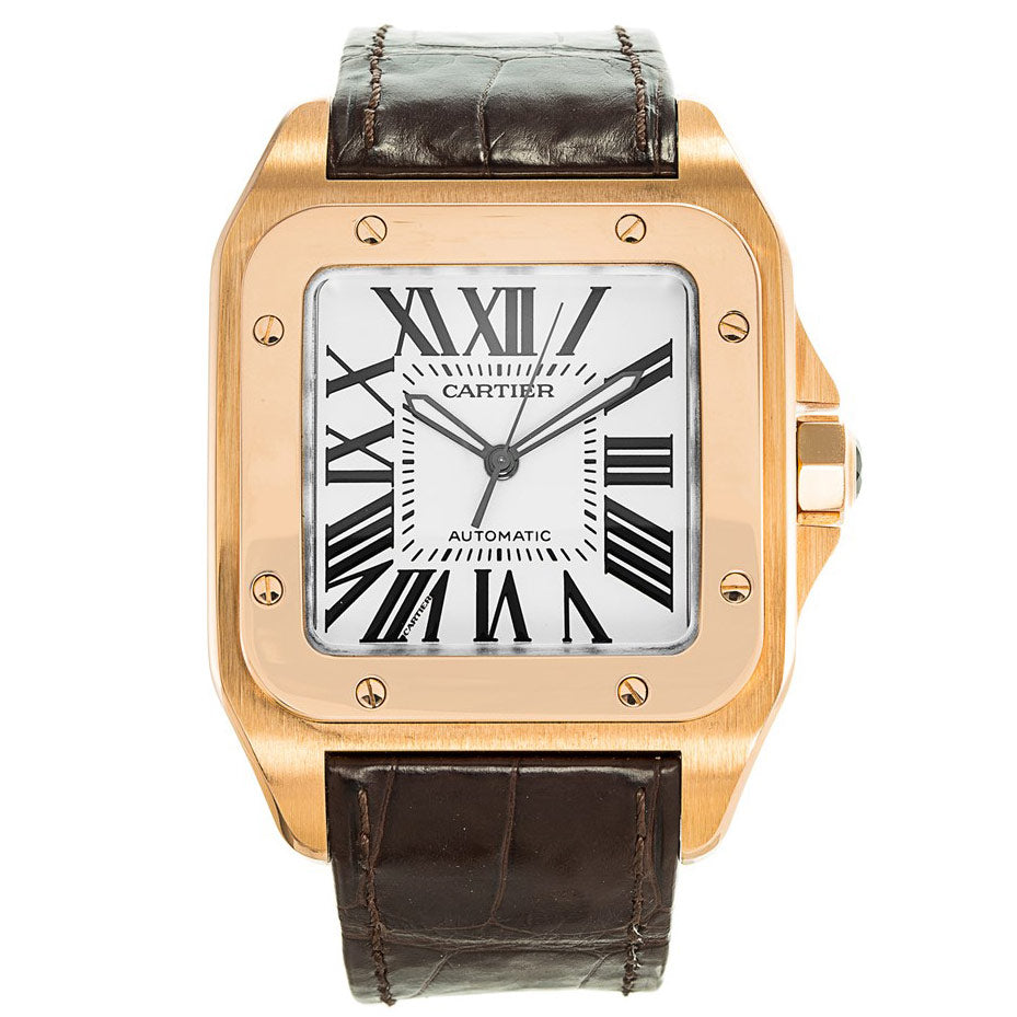 Cartier Santos 100 Acero Oro W20095Y1