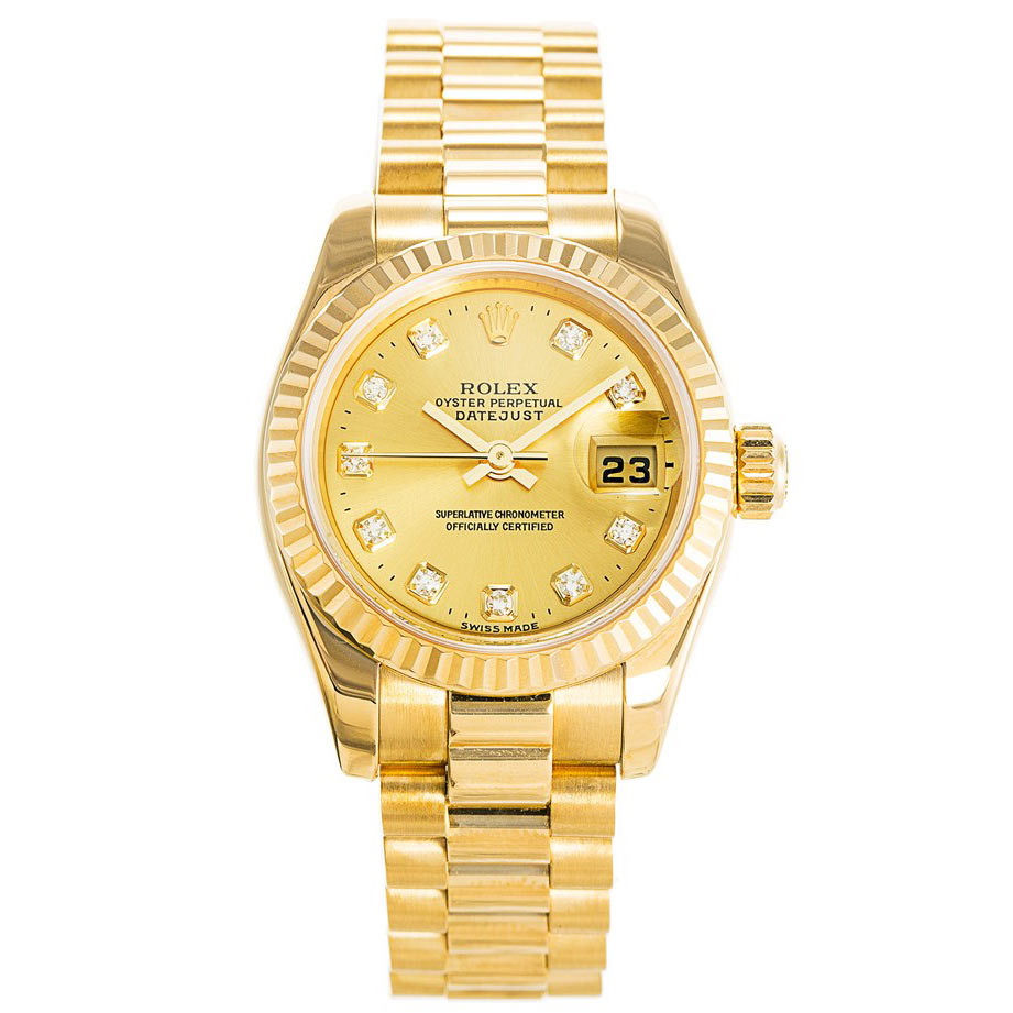 Datejust señoras dorado 179178