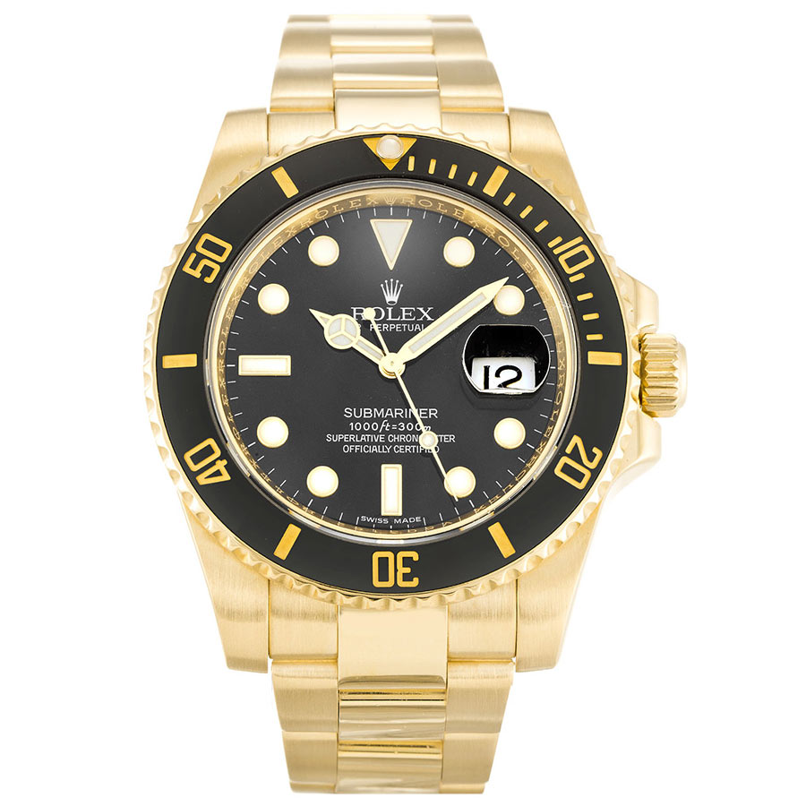 Rolex Submariner Negro Dial 116618LN