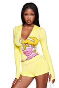 FAFI BLARE HOODIE - YELLOW
