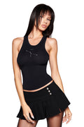 CANCER ZODIAC TANK - BLACK