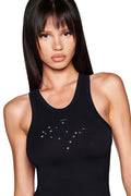 GEMINI ZODIAC TANK - BLACK
