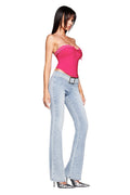 SHARAH DENIM PANT - LIGHT WASH