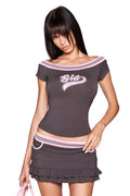 ELLIS TOP - GREY
