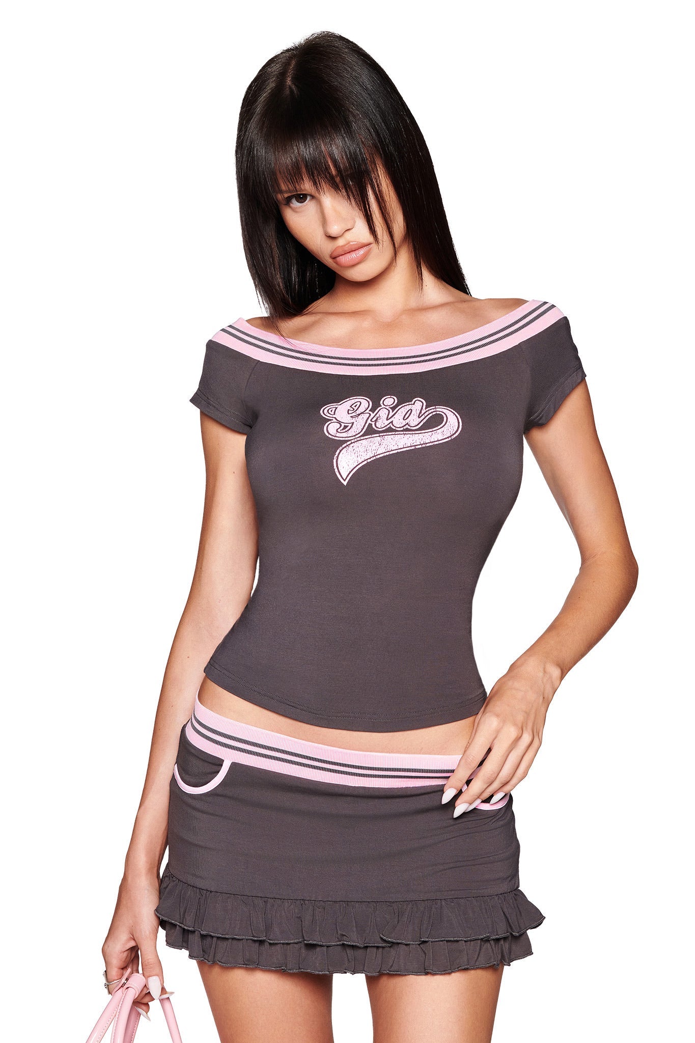 ELLIS TOP - GREY