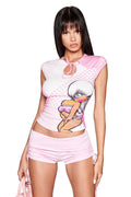 FAFI TOP - PINK