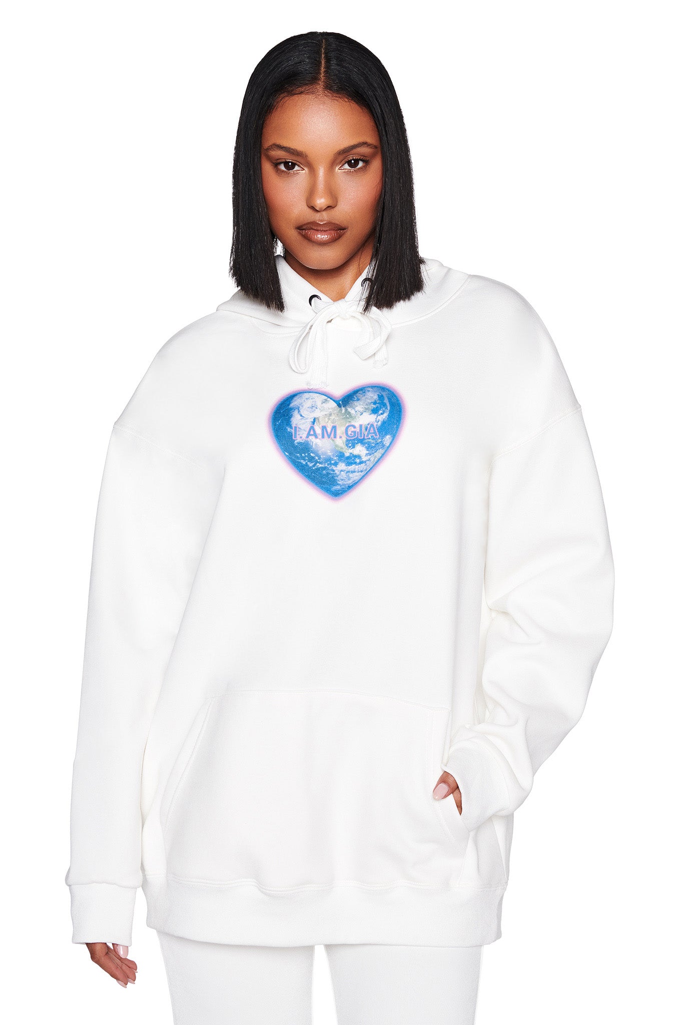 HARMONY HOODIE - WHITE