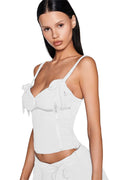 QUEENIE TOP - WHITE