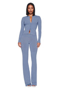 AUDRINA CARDIGAN 2.0 - BLUE : STEEL BLUE