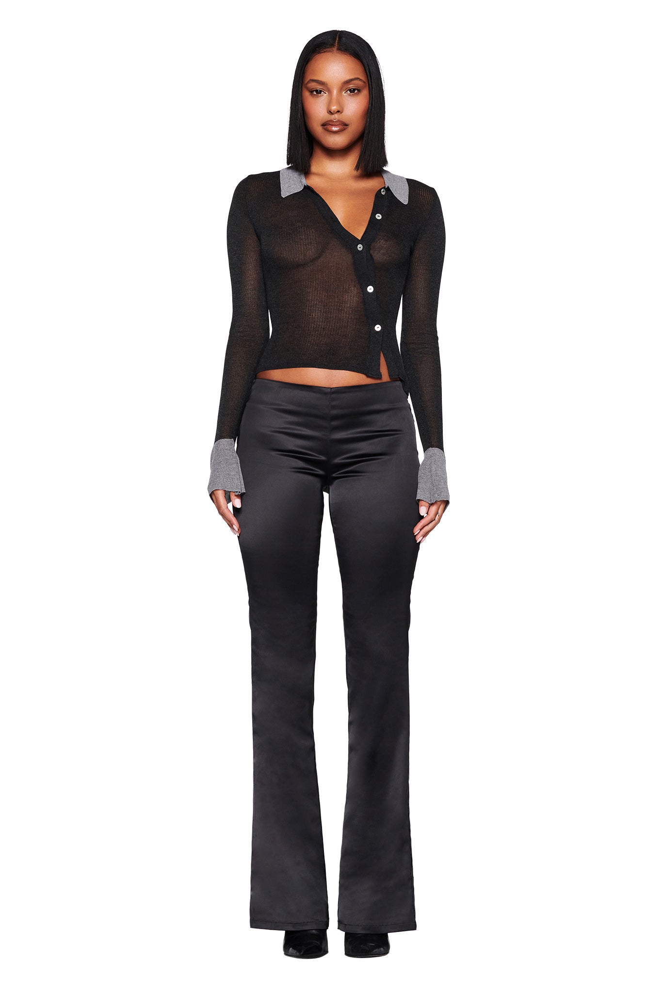 DAVINA TOP - BLACK