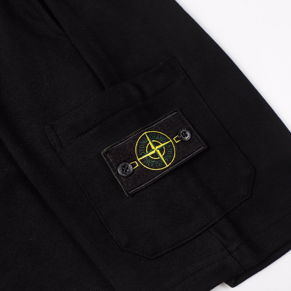 STONE MONOGRAM SHORTS