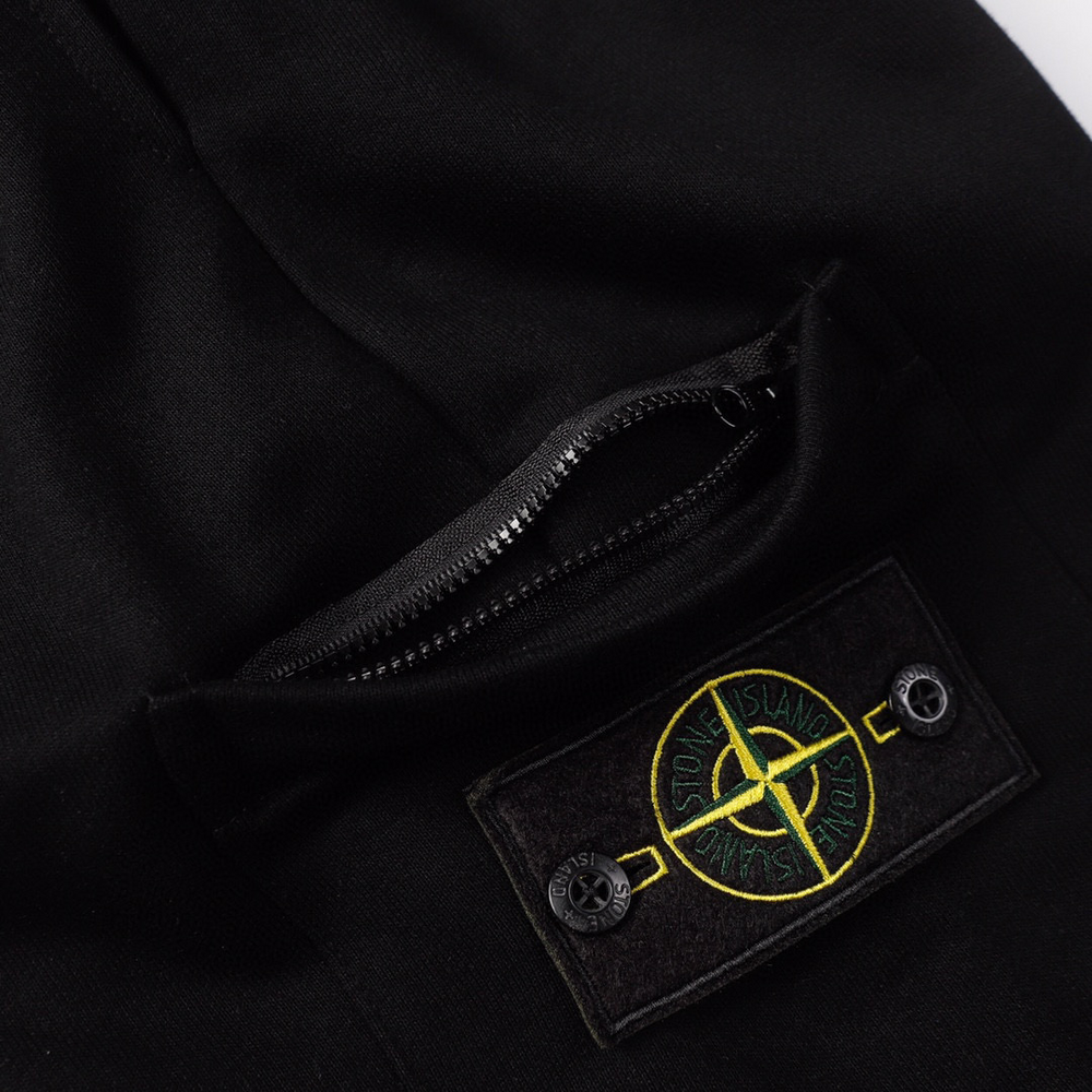 STONE MONOGRAM SHORTS