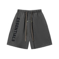 ESSENTIALS ARMY GREEN SHORTS