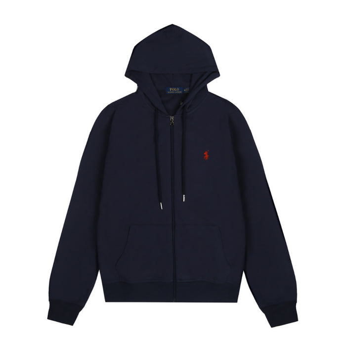 POLO BLACK RED JACKET